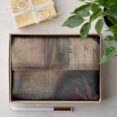 Gotische Ephemera Lace Butterfly Lady Decoupage Tissuepapier (Geschenk)