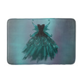 Gotische Fairy Blauwgroen jurk | Deep Midnight Gre Badmat (Voorkant)