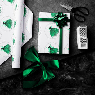 Gotische Fairy Blauwgroen jurk   Deep Midnight Gre Cadeaupapier