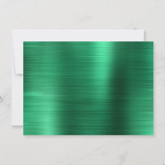 Gotische Fairy Blauwgroen jurk | Deep Midnight Gre Kaart (Achterkant)