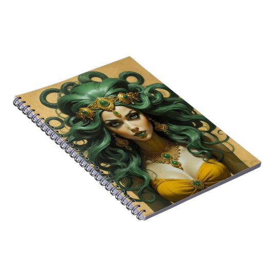 Gotische fantasie: Medusa's Arabische nachten Notitieboek (Rechterzijde)