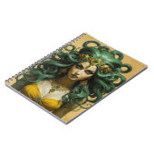 Gotische fantasie: Medusa's Arabische nachten Notitieboek (Linkerzijde)