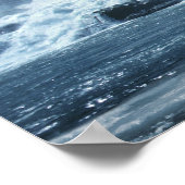 Gotische fantasie of expiatoire tempel poster (Hoek)