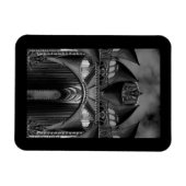 Gotische Gargoyles Spooky Manor Magneet (Horizontaal)