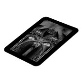 Gotische Gargoyles Spooky Manor Magneet (Linkerzijde)