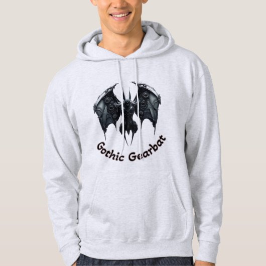 Gotische Gearbat Hoodie (Voorkant)