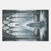 Gotische Geest in de aanwezigheid van de ziel Inpakpapier Vel (Voorkant 2)