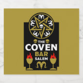 Gotische geschenken en Accessoires Bier Etiket (Enkel label)