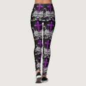 Gotische geschenken voor hem en haar leggings (Achterkant)