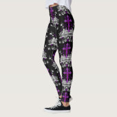 Gotische geschenken voor hem en haar leggings (Links)