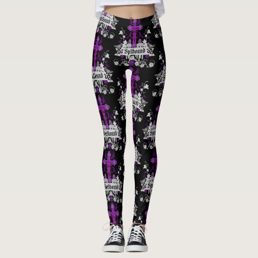 Gotische geschenken voor hem en haar leggings (Voorkant)