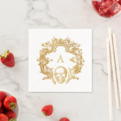 Gotische Glam | Papieren servetten | Wit (Insitu)