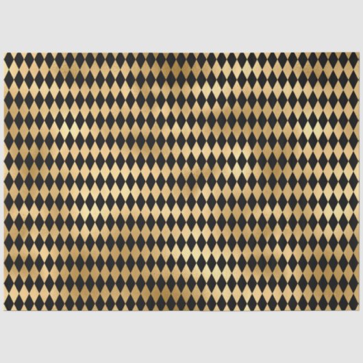 Gotische Goud Serie Ontwerp 18 Tissuepapier (Voorkant)