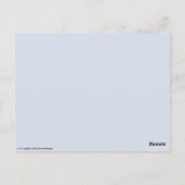 Gotische graftombe briefkaart (Achterkant)