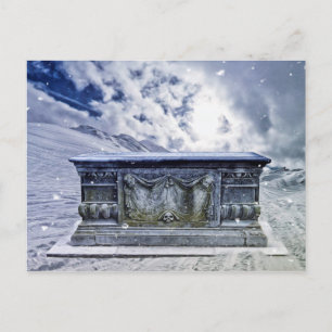 Gotische graftombe briefkaart