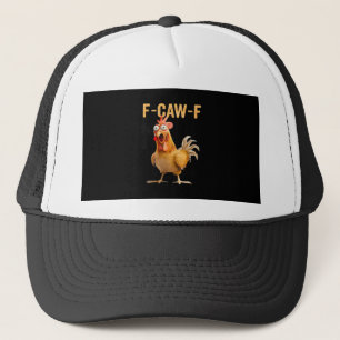 Gotische grappige humor kraai F kraai F stijl Trucker Pet