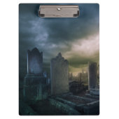 Gotische Graveyard Clip Board Klembord (Voorkant)