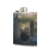 Gotische Graveyard Whiskey Flask Heupfles (Links)