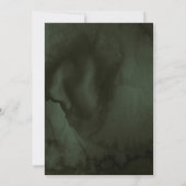 Gotische Groene Apothecaire Alchemie Handfasten Kaart (Achterkant)