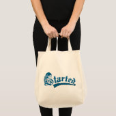 Gotische grunge begon schedel tote bag (Voorkant (product))