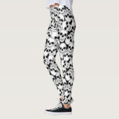 Gotische Grunge schedels Patrooned Leggings (Links)