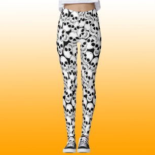 Gotische Grunge schedels Patrooned Leggings