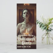 Gotische Halloween banket bij kaarslicht (Staand voorkant)