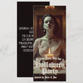 Gotische Halloween banket bij kaarslicht (Voorkant / Achterkant)