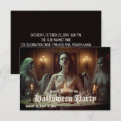 Gotische Halloween banket bij kaarslicht (Voorkant / Achterkant)