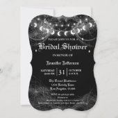 Gotische Halloween Bruidsfeest Uitnodiging (Voorkant)