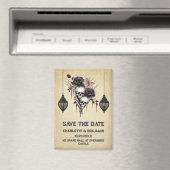 Gotische Halloween bruiloft De Save Magneet (Insitu (Vaatwasser))