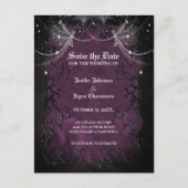 Gotische Halloween bruiloft uitnodiging (Voorkant)