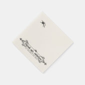 Gotische Halloween | Drink heksen op Servet (Hoek)