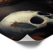 Gotische Halloween Fairy & Pumpkin Dark Fantasy Ar Poster (Hoek)