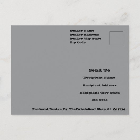 Gotische Halloween Graveyard Headstone Cross Teken Briefkaart (Achterkant)