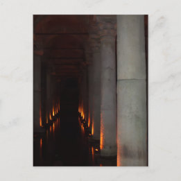 Gotische Halloween Hallway naar Hell Briefkaart