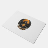 Gotische Halloween Heks Vintage Deurmat (Schuin)