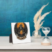 Gotische Halloween Heks Vintage Fotoplaat (Insitu)