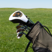 Gotische Halloween Heks Vintage Golfheadcover (Insitu)