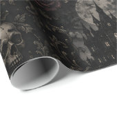 Gotische Halloween Inpakpapier (Rol Hoek)