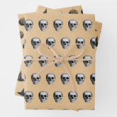 Gotische  Halloween Inpakpapier Vel (In situ)