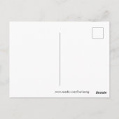 Gotische Halloween kunst - Zwarte Hand Spooky Ogen Briefkaart (Achterkant)