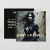 Gotische Halloween Nacht van Mysterie (Voorkant / Achterkant)