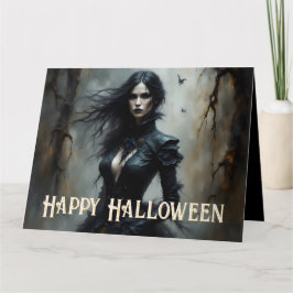 Gotische Halloween Nacht van Mysterie Kaart