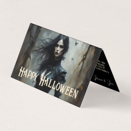 Gotische Halloween Nacht van Mysterie Kaart