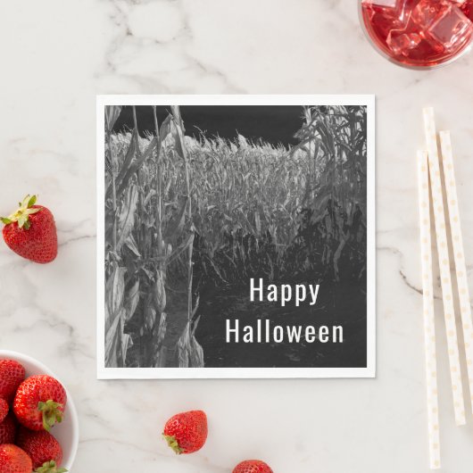 Gotische Halloween Party  Maïs Maze Servet (Insitu)