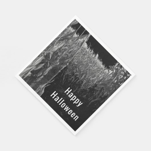 Gotische Halloween Party  Maïs Maze Servet (Hoek)