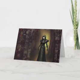 Gotische Halloween Party uitnodiging. Kaart