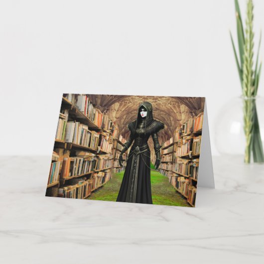 Gotische Halloween Party uitnodiging. Kaart (Voorkant)