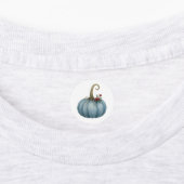  Gotische Halloween Stickers – Blue Pumpkin, (Aangebracht)
